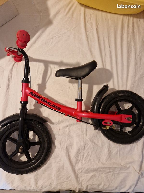 Draisienne enfant vélo rose (image 1)