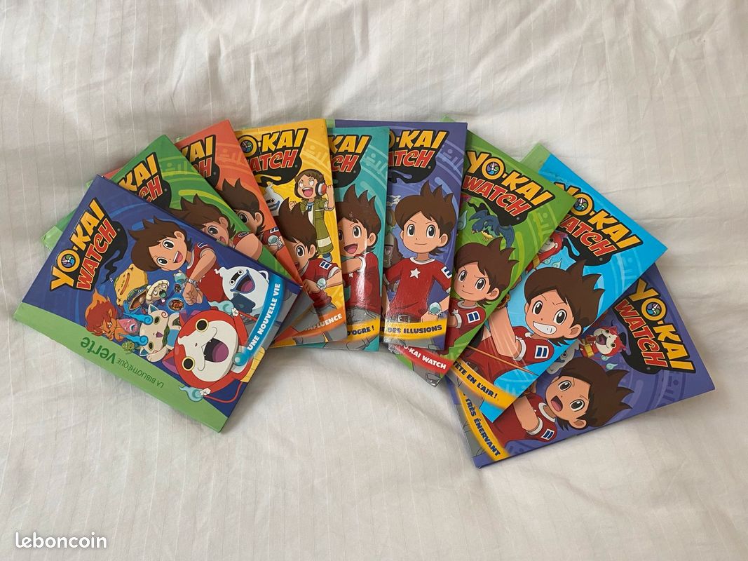 Yo-Kai Watch - La Bibliothèque Verte - Tomes 1 à 9 (image 1)