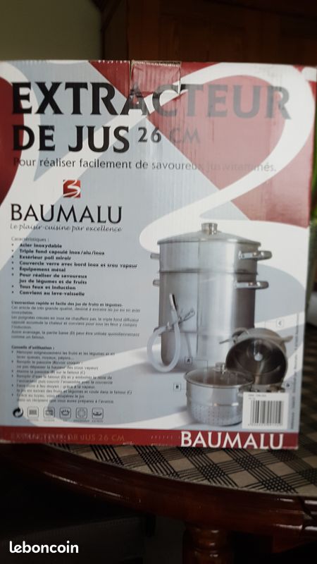 Extracteur de jus 26 cm BAUMALU (image 1)