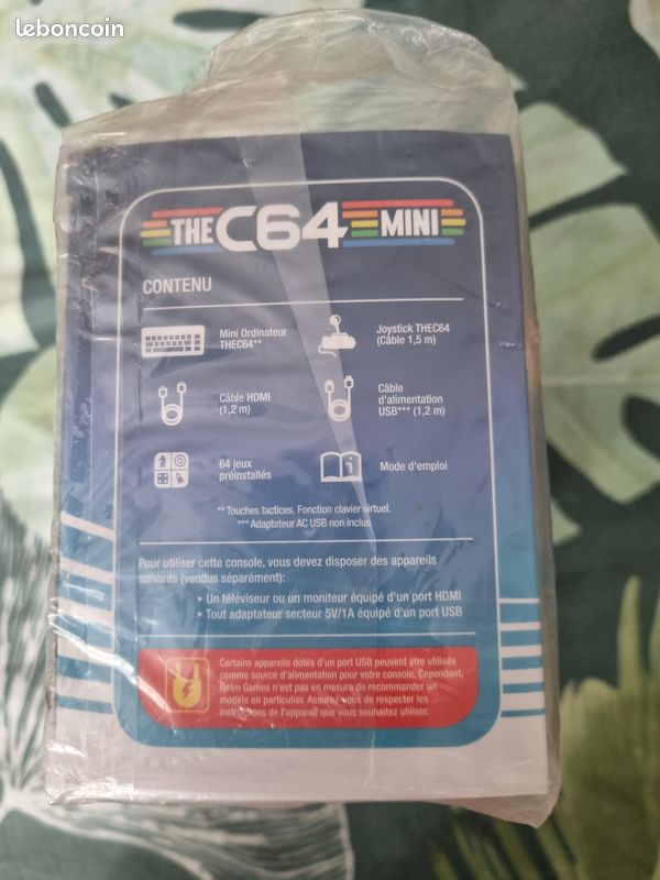 THE C64 MINI – Console rétro avec 64 jeux inclus (image 2)