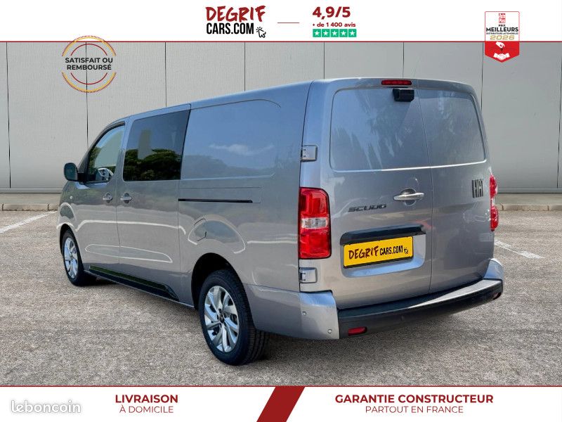 Fiat Scudo XL NOUVEAU MOTEUR 2.2 BlueHDi 180 EAT8 CABINE APPROFONDIE 5 PLACES + Pack Premium Conn... (image 3)