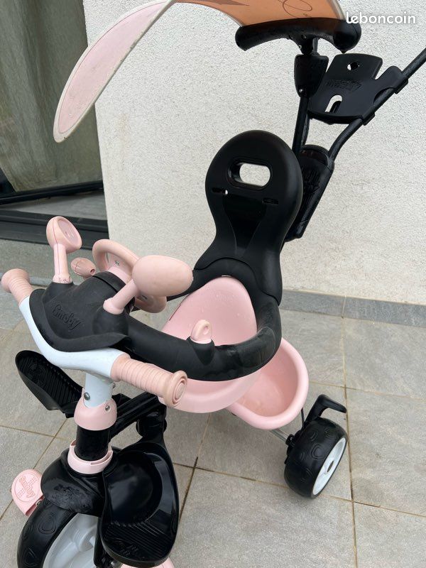 Tricycle Smoby rose (image 2)