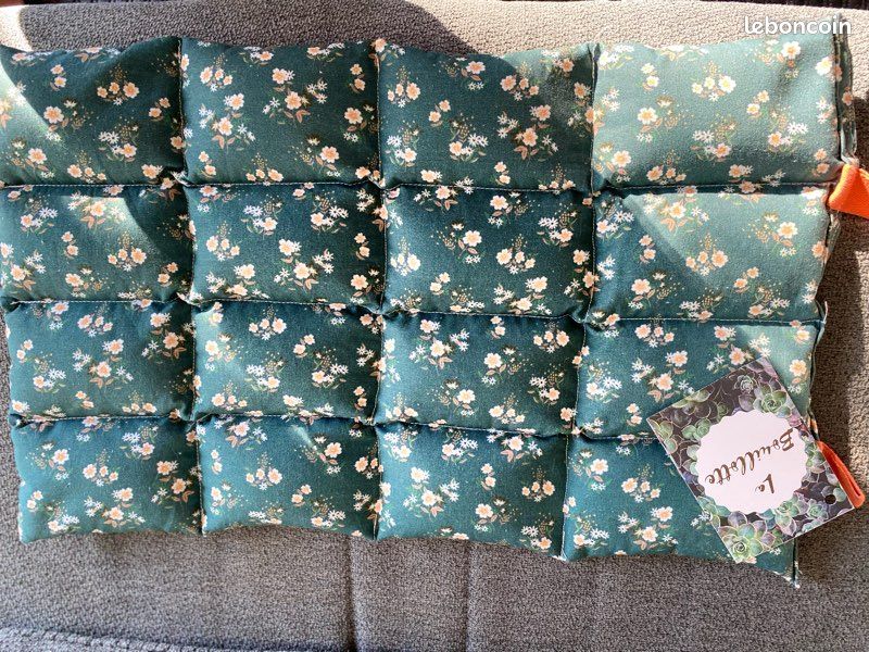 Bouillotte en graines de lin bio, format XXL, 30 × 45 cm environ (image 8)