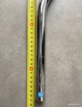 TIGE DE SELLE BMX PIVOTANTE 200MM BLEU KHEBIKES KHEBIKES