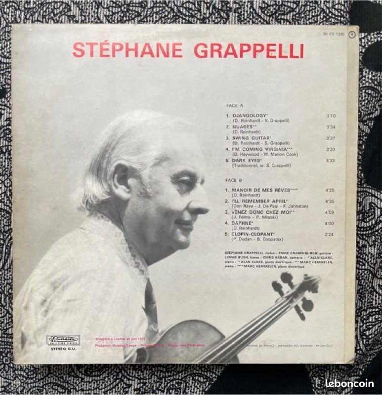 33t Stéphane Grappelli (image 2)