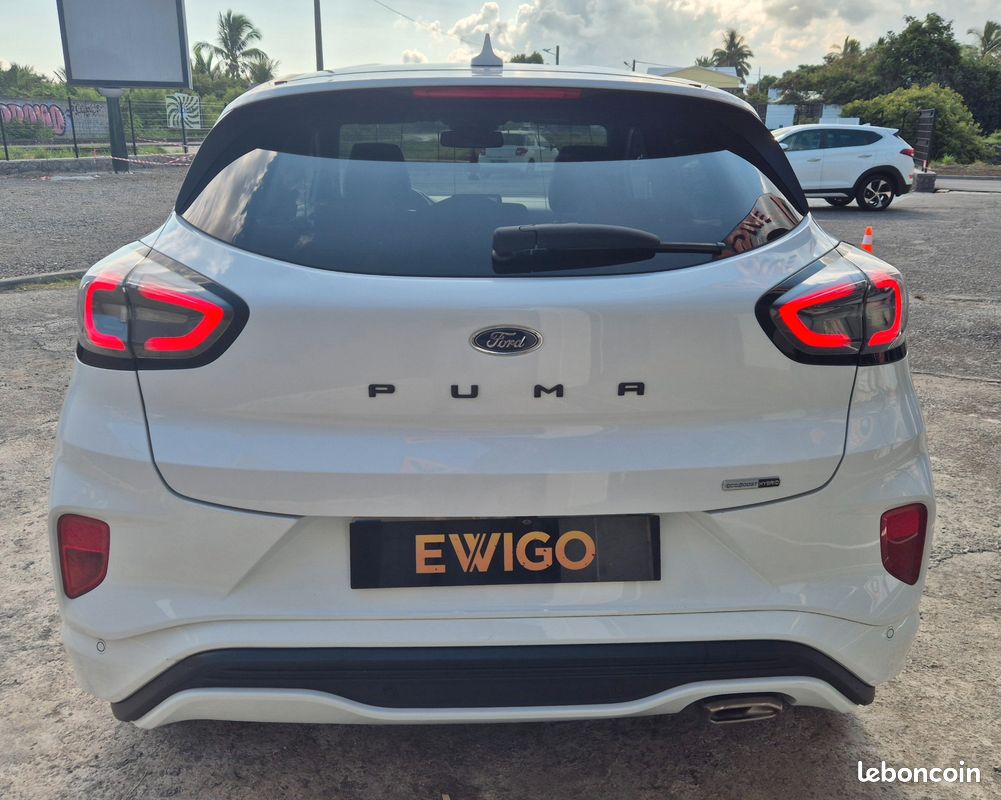 Ford puma 1.0l ecoboost 125 ch hybrid mhev st-line + camera de recul + garantie constructeur jusqu'au 01/2028 (image 3)
