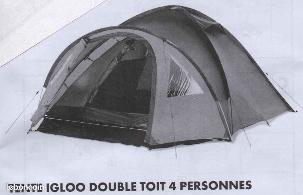 Tente igloo 3 / 4 places (image 3)