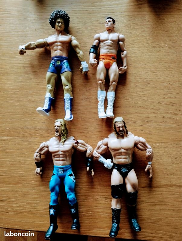 Figurine De Catch WWC Smackdown Articulée Jakks Pacific 2001 - 17x10 Cm