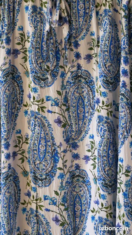 Robe verte à bretelles, en excellent état - Taille XS on Gens de Confiance