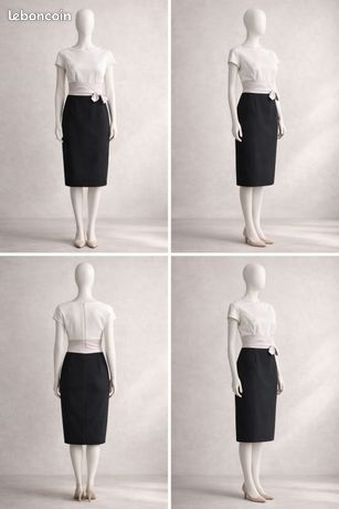 Top En Soie Noire Paule Ka - Taille 40 - Neuf Avec étiquettes