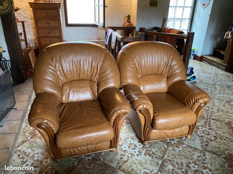 Vends 2 fauteuils très confortables (image 1)