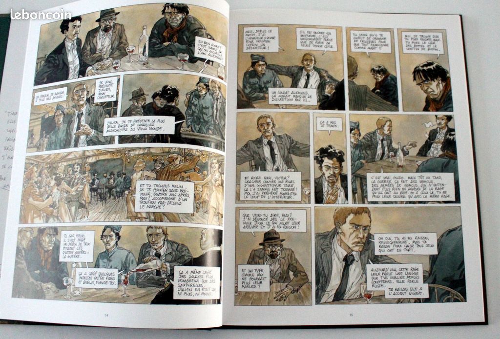 BD dédicacée dessinateur et auteur : Kris et Maël : Notre Amérique - tome 1 neuf TTB - Edition Canal BD (image 5)