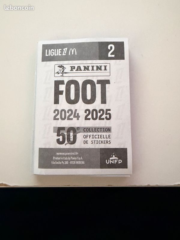 Prix cassé : retrouvez la collection officielle Panini Foot 2024 Ligue
