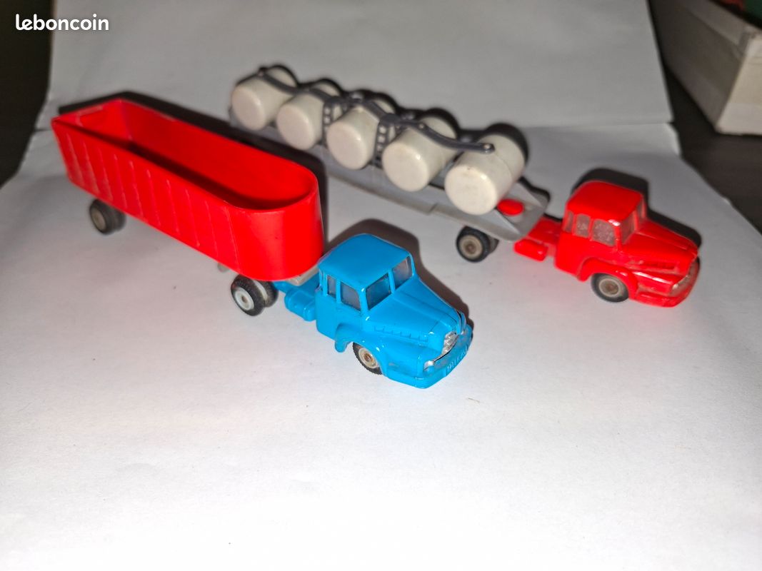 Micro Norev camions Unic avec remorques (image 2)