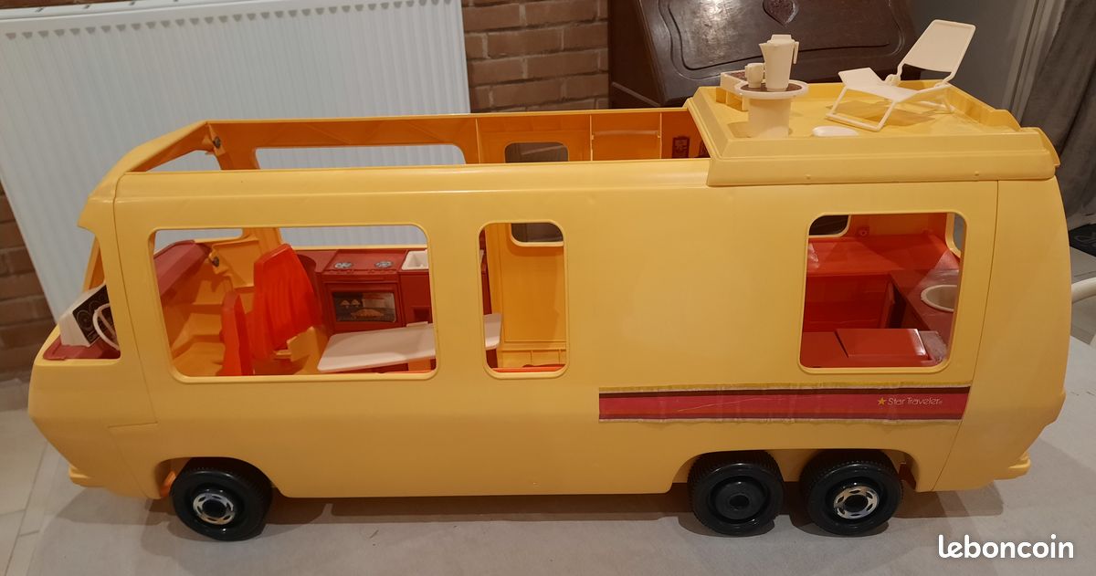 Figurine Barbie Vintage Camping Car 1976
