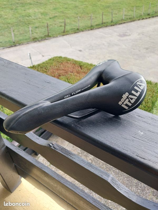 Selle Italie Selle Italia – Carbone Et Gel – Noire – Pour Route/VTT – Vintage