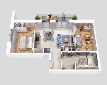 Appartement 298 000 € - 78 m²