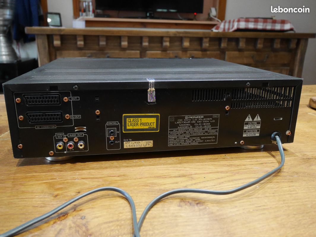 Courroie De Remplacement Pour Lecteur LaserDisc Pioneer CLD-V2600 - Haute Qualité - Neuf