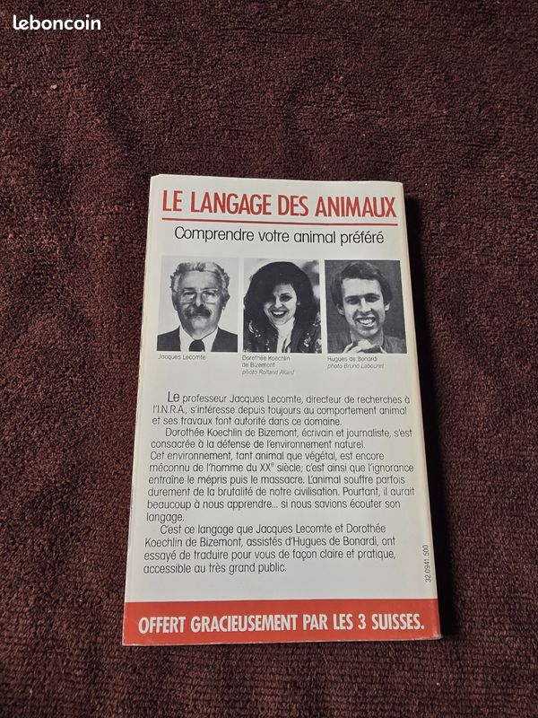 Le langage des animaux vue de dos — LBC AT'Brocante Troyes