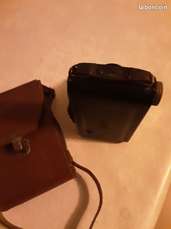Appareil Photo à Soufflet Pathéphone/Lumière Années 30 – Vintage Avec Housse Cuir