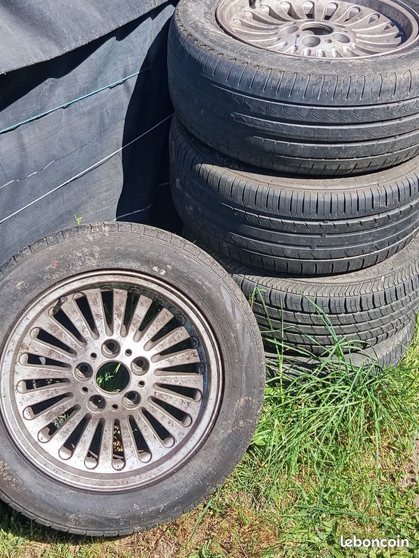 5 Jante aluminium d origine bmw 525/530 au prix de 80 euros le lot (image 1)