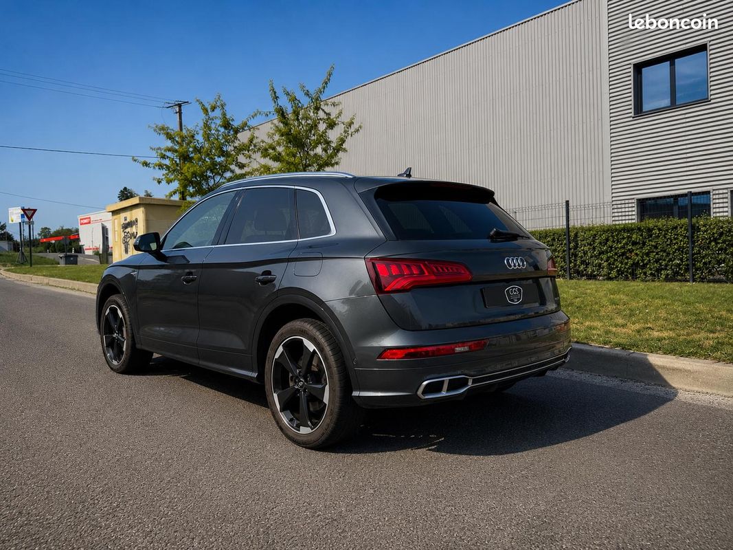 AUDI Q5 II (2) 55 TFSIE 367 ch S LINE QUATTRO S TRONIC 7 - Deuxième main - Entretien AUDI complet - Bang&Olufsen - Sièges chauffants AV/AR (image 4)