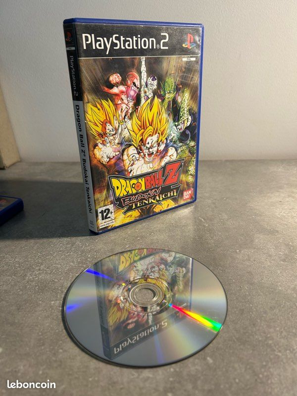 Dragon Ball Z Budokai Tenkaichi PS2 - Version Française - État Correct