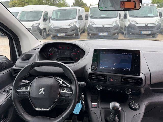 Peugeot PARTNER M 950KG BLUEHDI 100CH S&S GPS CARPLAY CAMERA PACK CHANTIER (image 7)