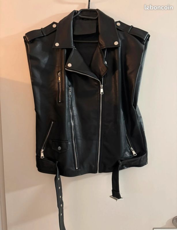 Perfecto simili sans manches Vêtements