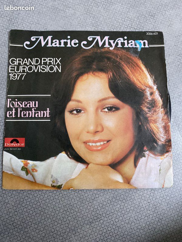 Vinyle « L’oiseau et l’enfant » - Marie Myriam / Eurovision 1977 (image 1)