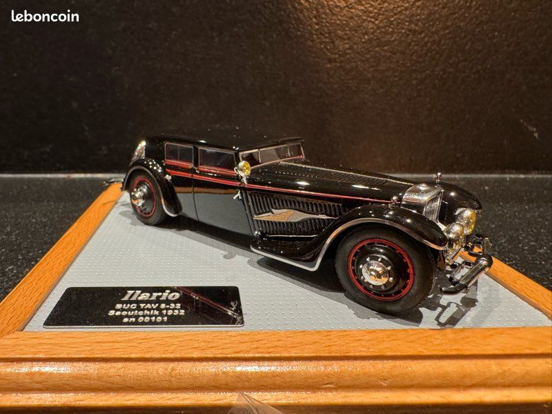 Modèles Ilario 1/43 Bucciali TAV 8-32 Saoutchik 1932 - Collection