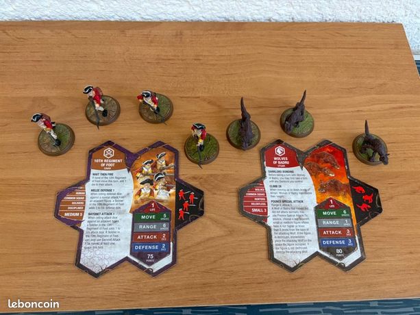 HEROSCAPE Extension Milice Massachusetts & Loups-garous Anubiens - Neuve