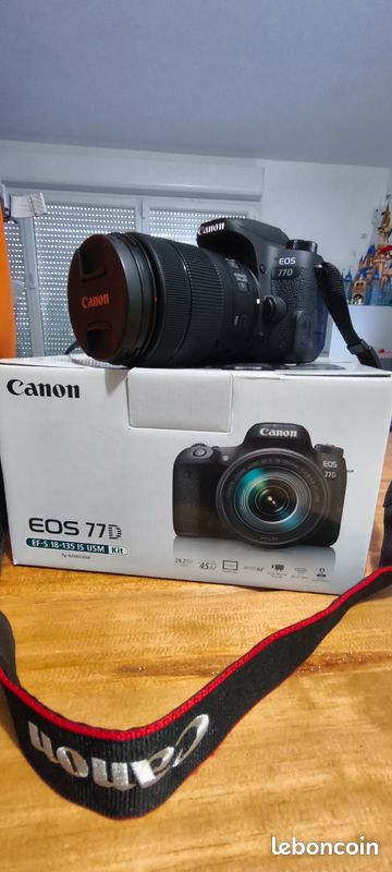 Appareil photo reflex canon eos 77D pack série L + (image 10)