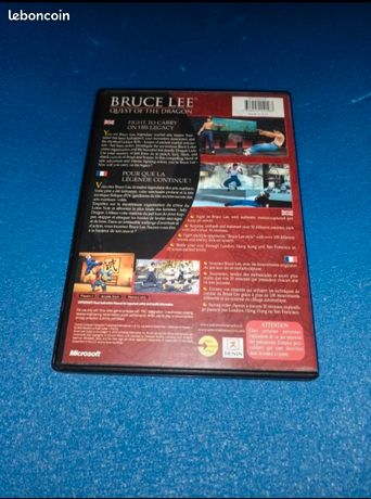 Jeu XBOX BRUCE LEE : QUEST OF THE DRAGON - Version PAL/EURO Occasion En Bon état