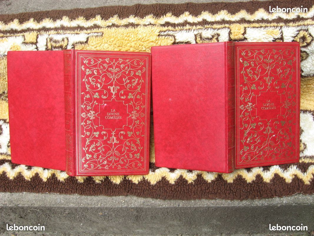2 volumes la divine comédie de Dante Alighieri (image 1)