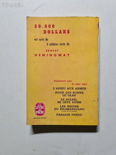 [Livre] 50.000 dollars - Bon état (image 2)