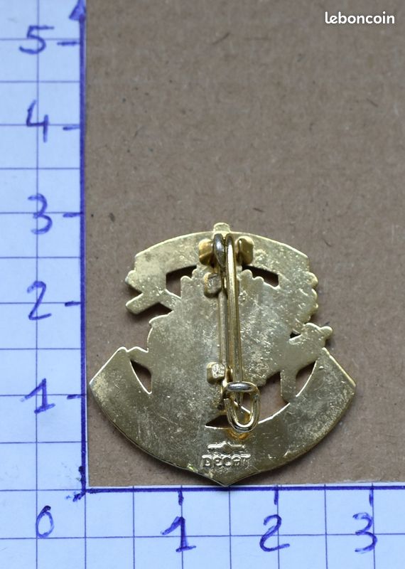 Médaille Et Broche De Ski ESF Club Piou-Piou - Brevet Niveau Test Enfant (Neuf)