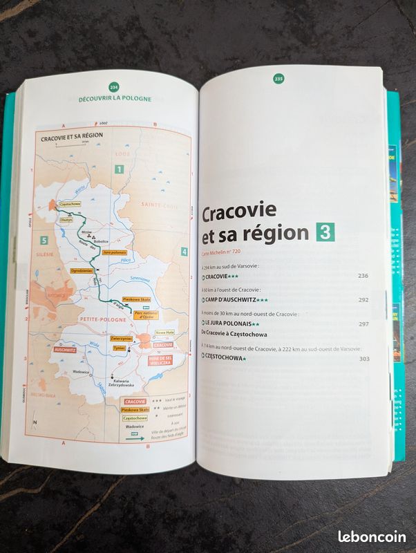 Livre Pologne guide vert Michelin Pologne guide touristique Pologne (image 3)