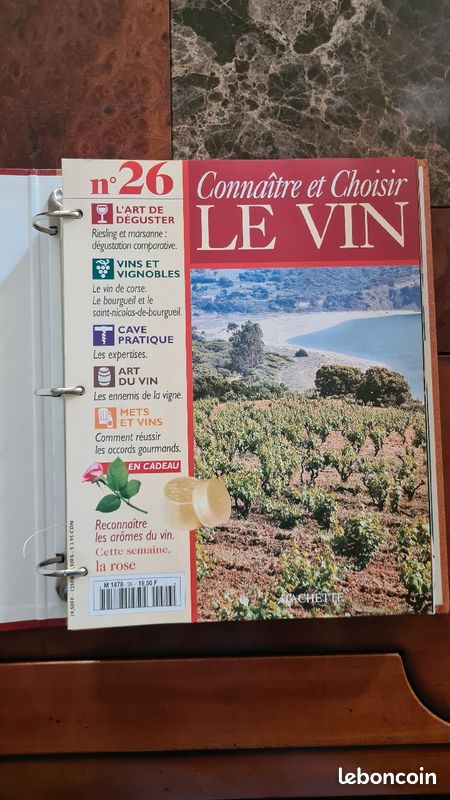 Collection Connaître et Choisir le Vin Hachette 190 fascicules (image 4)