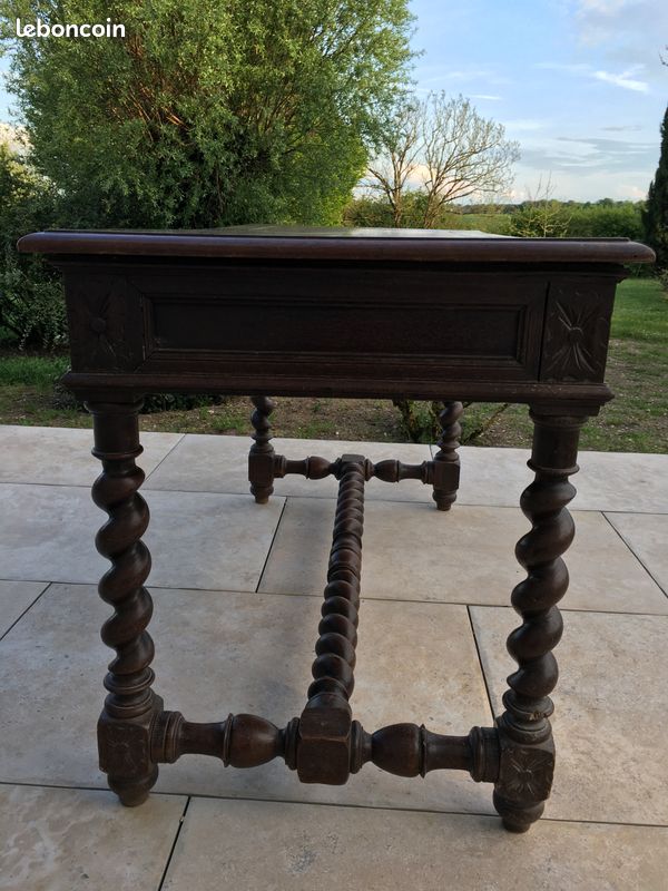 Table ancienne style Louis XIII (image 5)