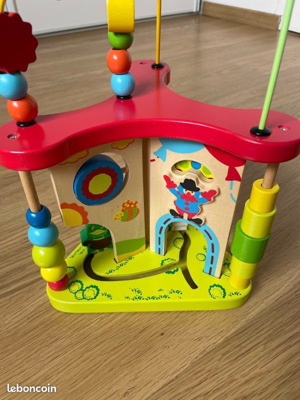 Jeu en bois spirale boulier Bino & Mertens (image 7)