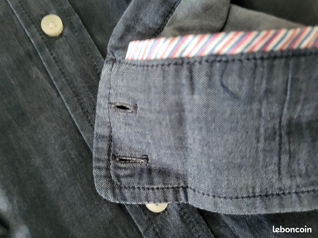 Chemise manches longues - SAINT-JAMES - Taille 48 - NEUVE (image 13)