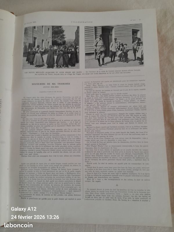 L’Illustration reliée - Période du 3 juillet 1915 au 25 décembre 1915 (image 2)