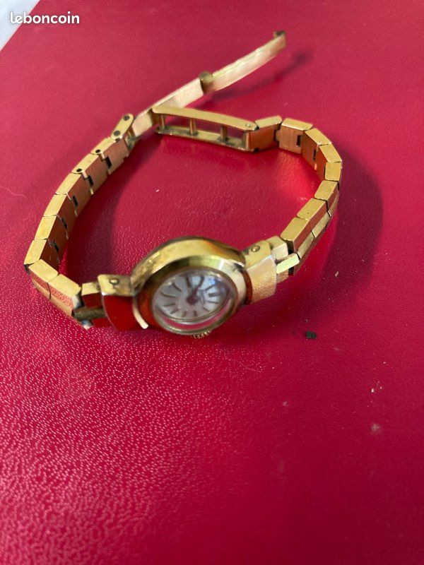 Montre Vintage LACORDA Mécanique à Remontage Manuel - Fonctionne Bien, Dorure Impeccable, Occasion