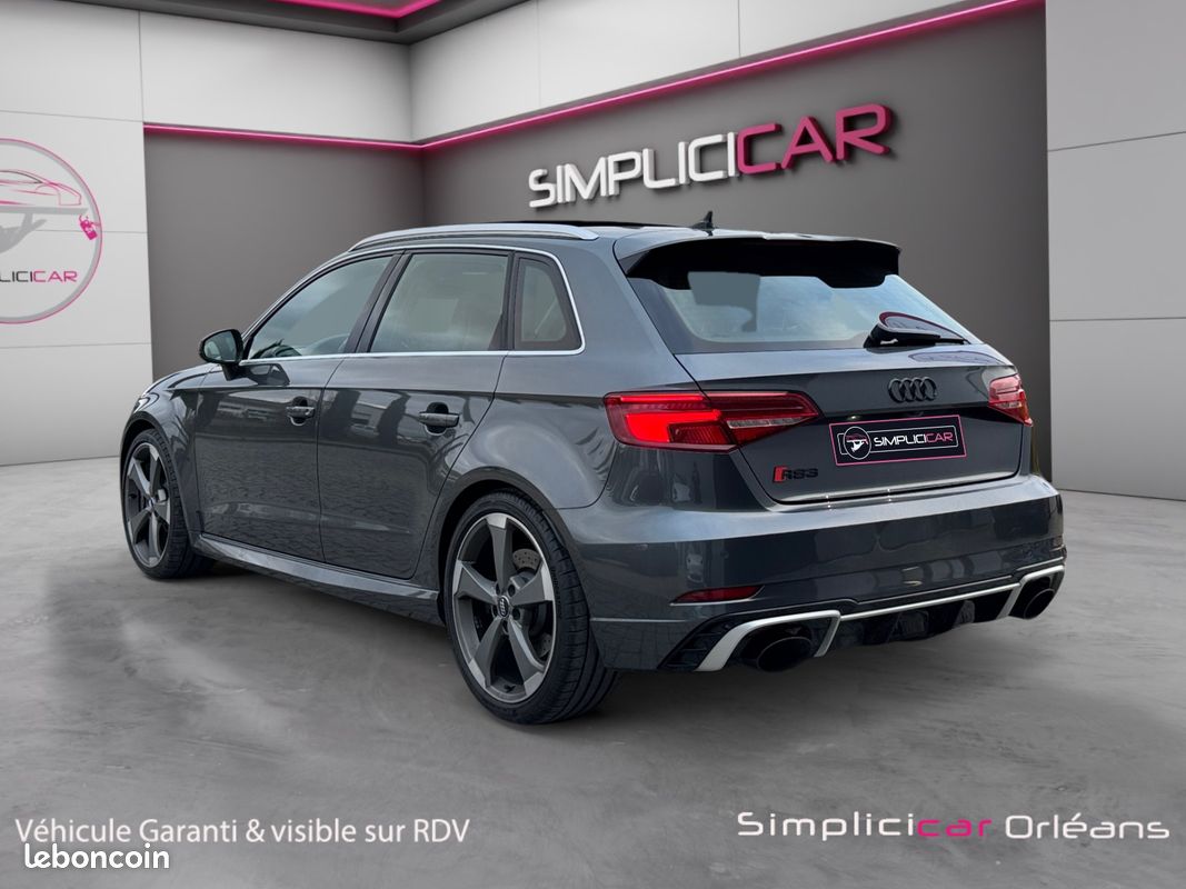 AUDI RS3 SPORTBACK 2.5 TFSI 400 QUATTRO S TRONIC Toit Ouvrant Bang & Olufsen Keyless Suivi Audi Garantie 12 mois (image 3)