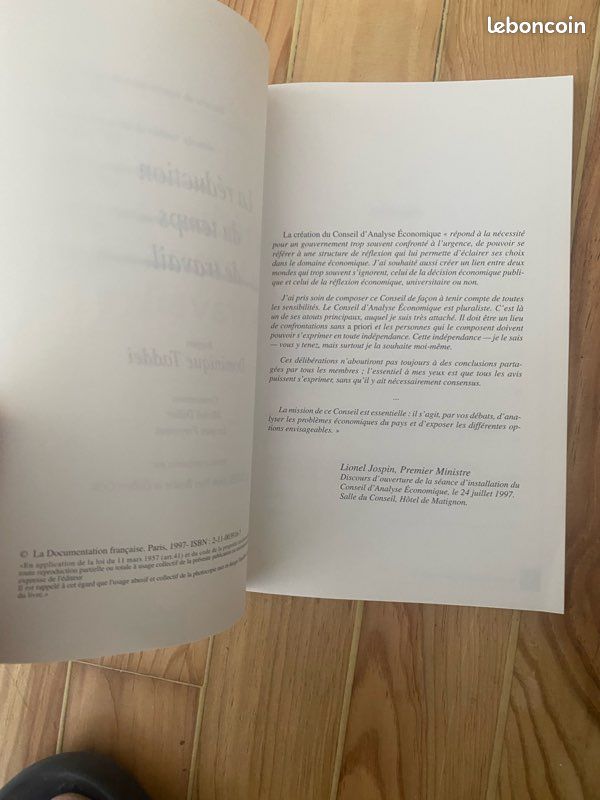 La réduction du temps de travail , Dominique taddei (image 4)