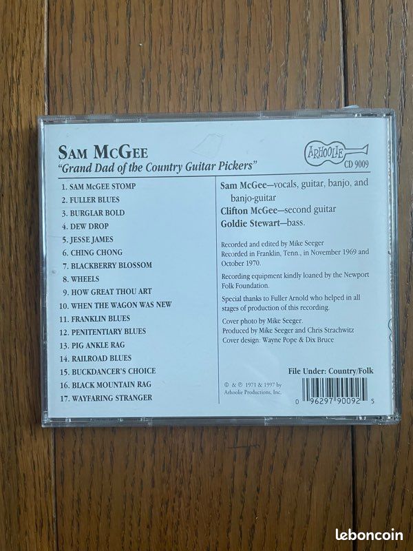 CD Sam McGee (image 2)