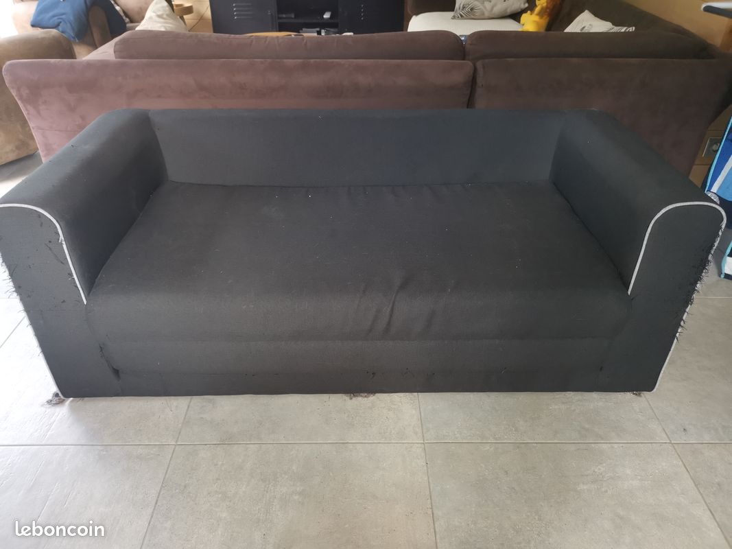 Canapé banquette convertible (image 1)