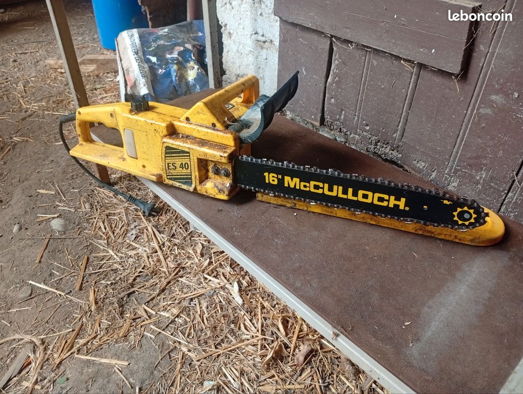 Tronçonneuse McCulloch filaire (image 6)