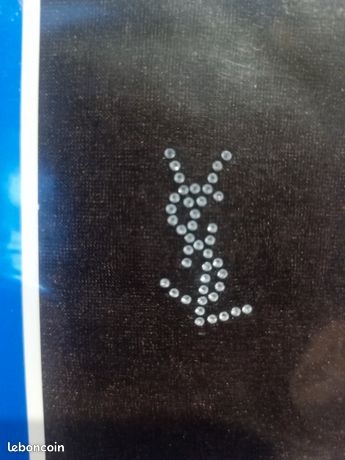 Collant Yves Saint Laurent (YSL) Vintage 15 Deniers - Taille 40-42, Brillant, Neuf Avec étiquettes